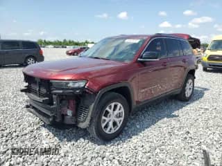 2022 Jeep Grand Cherokee Limited with VIN 1C4RJGBG2N8567567, listed as a Copart auction lot 55932835 with 30,324 mi miles and Non repairable. Bid and sale history available at DreamBid. Image 1.