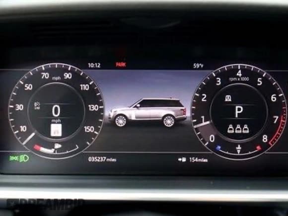 ✅ 2020 Land Rover Range Rover HSE • VIN: SALGS2RU7LA409XXX • Lot: 60871695. Listed on Copart with 35,229 mi. Free auction sales archive from the USA and detailed vehicle history report at DreamBid. Image 8.