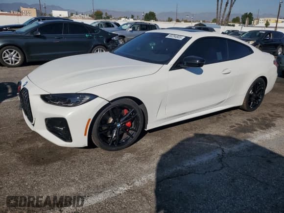 ✅ 2022 BMW 4 Series 430i • VIN: WBA53AP0XNCJ76940 • Lot: 90284885. Listed on Copart with 51,340 mi. Free auction sales archive from the USA and detailed vehicle history report at DreamBid. Image 1.