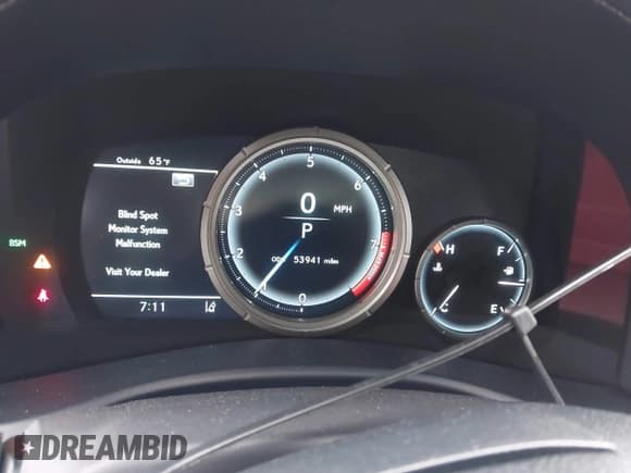 ✅ 2018 Lexus GS 350 • VIN: JTHCZ1BL4JA009892 • Lot: 42582284. Listed on IAAI with 53,941 mi. Free auction sales archive from the USA and detailed vehicle history report at DreamBid. Image 15.