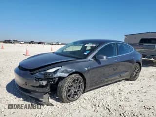 ✅ 2018 Tesla Model 3 Long Range Battery • VIN: 5YJ3E1EBXJF129042 • Lot: 91327865. Listed on Copart with 52,400 mi. Free auction sales archive from the USA and detailed vehicle history report at DreamBid. Image 1.