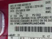 ✅ 2024 Ford Escape ST-Line • VIN: 1FMCU0MN5RUA83496 • Lot: 43117671. Listed on IAAI with 18,748 mi. Free auction sales archive from the USA and detailed vehicle history report at DreamBid. Image 9.