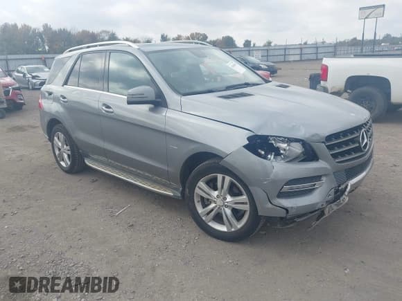 ✅ 2012 Mercedes-Benz M 350 • VIN: 4JGDA5HB2CA010119 • Lot: 43638334. Listed on IAAI with 87,189 mi. Free auction sales archive from the USA and detailed vehicle history report at DreamBid. Image 1.