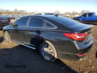✅ 2015 Hyundai Sonata Sport • VIN: 5NPE34AF8FH254428 • Лот: 71056382. Опубликован ранее на Copart с пробегом 105 717 миль. Бесплатный доступ к архиву аукционных продаж из США и подробный отчёт об истории автомобиля на DreamBid. Изображение 2.