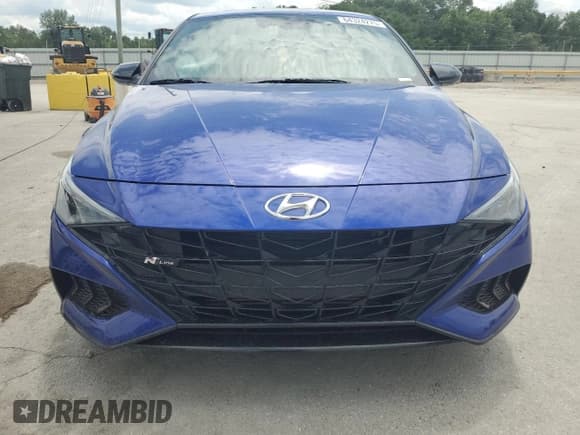 ✅ 2022 Hyundai Elantra N Line • VIN: KMHLR4AF8NU356186 • Lot: 64324275. Listed on Copart with 53,111 mi. Free auction sales archive from the USA and detailed vehicle history report at DreamBid. Image 5.