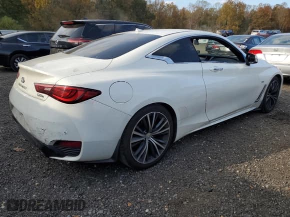 ✅ 2019 Infiniti Q60 Luxe • VIN: JN1EV7EK4KM231881 • Lot: 90304775. Listed on Copart with 60,630 mi. Free auction sales archive from the USA and detailed vehicle history report at DreamBid. Image 3.