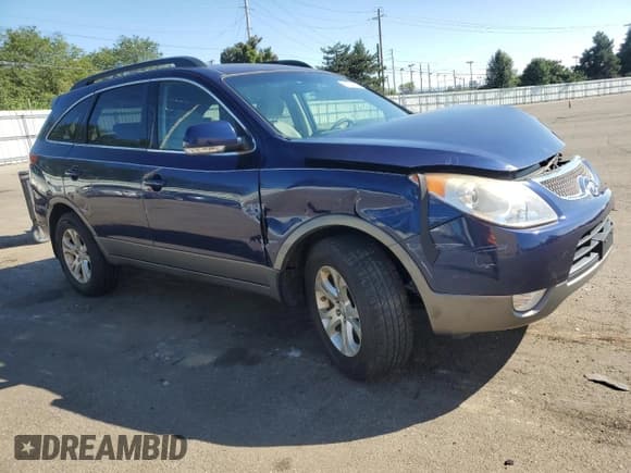 ✅ 2011 Hyundai Veracruz GLS • VIN: KM8NU4CC5BU174077 • Lot: 70654905. Listed on Copart with Not provided. Free auction sales archive from the USA and detailed vehicle history report at DreamBid. Image 4.