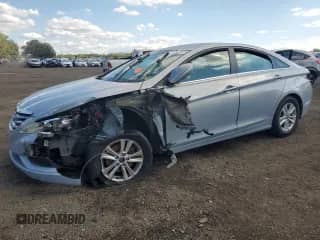 2011 Hyundai Sonata GLS with VIN 5NPEB4AC2BH097157, listed as a Copart auction lot 84432055 with 164,577 mi miles and Salvage title. Bid and sale history available at DreamBid. Image 1.