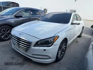 ✅ 2015 Hyundai Genesis 3.8L • VIN: KMHGN4JE0FU073240 • Lot: 44845535. Wystawiony na Copart z przebiegiem 89 607 mil. Bezpłatny archiwum sprzedaży aukcyjnych z USA i szczegółowy raport historii pojazdu na DreamBid. Zdjęcie 2.