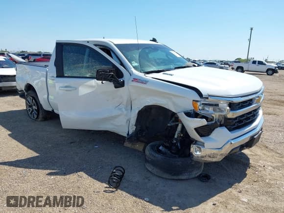 ✅ 2022 Chevrolet Silverado 1500 LT • VIN: 3GCUDDET3NG587586 • Lot: 43325073. Listed on IAAI with 58,797 mi. Free auction sales archive from the USA and detailed vehicle history report at DreamBid. Image 1.