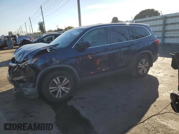 ✅ 2018 Honda Pilot EX-L • VIN: 5FNYF5H6XJB010514 • Лот: 42861075. Опубликован ранее на Copart с пробегом 85 757 миль. Бесплатный доступ к архиву аукционных продаж из США и подробный отчёт об истории автомобиля на DreamBid. Изображение 1.