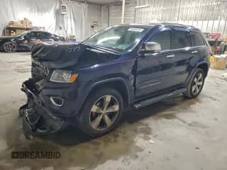 ✅ 2014 Jeep Grand Cherokee Limited • VIN: 1C4RJFBG8EC119549 • Lot: 95658655. Wystawiony na Copart z przebiegiem 128 842 mil. Bezpłatny archiwum sprzedaży aukcyjnych z USA i szczegółowy raport historii pojazdu na DreamBid. Zdjęcie 1.