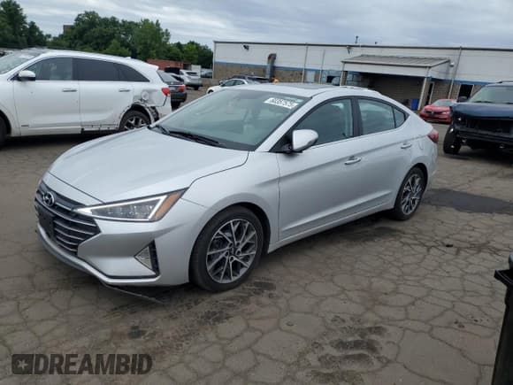 ✅ 2020 Hyundai Elantra Limited • VIN: 5NPD84LF5LH505220 • Lot: 60357575. Listed on Copart with 75,023 mi. Free auction sales archive from the USA and detailed vehicle history report at DreamBid. Image 1.