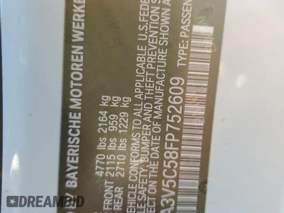 ✅ 2015 BMW 4 Series 428i • VIN: WBA3V5C58FP752609 • Лот: 43005435. Опубликован ранее на Copart с пробегом Не указан. Бесплатный доступ к архиву аукционных продаж из США и подробный отчёт об истории автомобиля на DreamBid. Изображение 12.