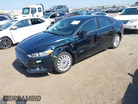 ✅ 2014 Ford Fusion SE Luxury • VIN: 3FA6P0PU1ER185655 • Lot: 42565668. Listed on IAAI with 211,854 mi. Free auction sales archive from the USA and detailed vehicle history report at DreamBid. Image 2.
