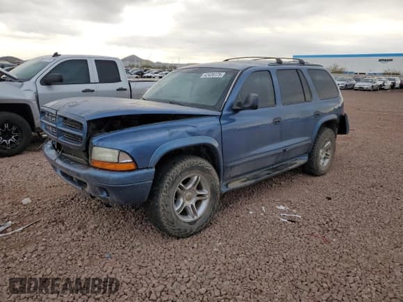 ✅ 2003 Dodge Durango R/T • VIN: 1D8HS78ZX3F506804 • Lot: 42426175. Wystawiony na Copart z przebiegiem 163 933 mil. Bezpłatny archiwum sprzedaży aukcyjnych z USA i szczegółowy raport historii pojazdu na DreamBid. Zdjęcie 1.