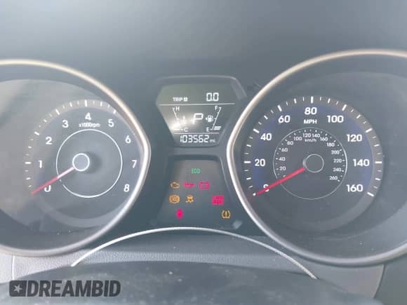 2015 Hyundai Elantra Limited with VIN 5NPDH4AE7FH640682, listed as a IAAI auction lot 42310922 with 103,562 mi miles and . Bid and sale history available at DreamBid. Image 7.