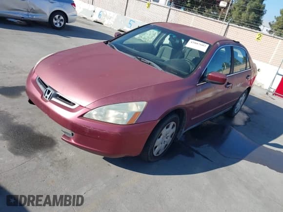 ✅ 2003 Honda Accord LX • VIN: 1HGCM66323A069293 • Lot: 43887603. Listed on IAAI with 241,965 mi. Free auction sales archive from the USA and detailed vehicle history report at DreamBid. Image 2.