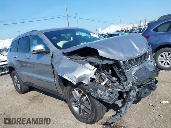 ✅ 2020 Jeep Grand Cherokee Limited X • VIN: 1C4RJFBG9LC445311 • Lot: 42572824. Listed on IAAI with 72,194 mi. Free auction sales archive from the USA and detailed vehicle history report at DreamBid. Image 1.