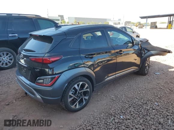 ✅ 2022 Hyundai Kona Limited • VIN: KM8K53A35NU786670 • Lot: 92683845. Wystawiony na Copart z przebiegiem 27 210 mil. Bezpłatny archiwum sprzedaży aukcyjnych z USA i szczegółowy raport historii pojazdu na DreamBid. Zdjęcie 3.