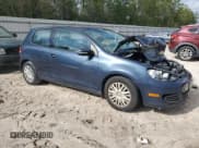 ✅ 2012 Volkswagen Golf • VIN: WVWBB7AJ3CW179817 • Lot: 51429125. Listed on Copart with Not provided. Free auction sales archive from the USA and detailed vehicle history report at DreamBid. Image 4.