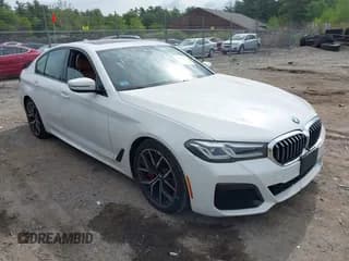 ✅ 2022 BMW 5 Series 530i xDrive • VIN: WBA13BJ00NWX59528 • Лот: 42388427. Опубликован ранее на IAAI с пробегом 50 374 миль. Бесплатный доступ к архиву аукционных продаж из США и подробный отчёт об истории автомобиля на DreamBid. Изображение 1.