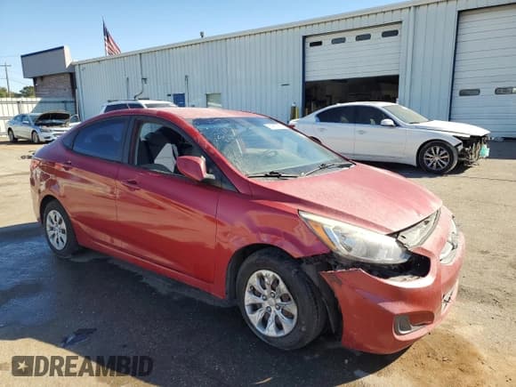 ✅ 2016 Hyundai Accent SE • VIN: KMHCT4AE1GU942983 • Lot: 86469535. Listed on Copart with 104,451 mi. Free auction sales archive from the USA and detailed vehicle history report at DreamBid. Image 4.