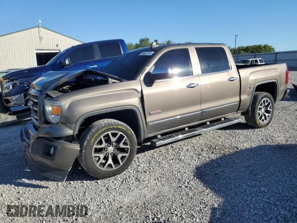 ✅ 2015 GMC Sierra 1500 SLT • VIN: 3GTU2VEC0FG505360 • Lot: 85663765. Listed on Copart with 138,700 mi. Free auction sales archive from the USA and detailed vehicle history report at DreamBid. Image 1.