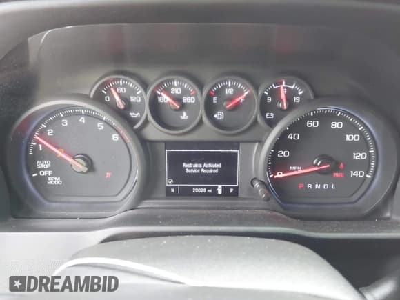 ✅ 2023 Chevrolet Silverado 1500 Custom • VIN: 3GCPABEK1PG196411 • Лот: 43040706. Опубликован ранее на IAAI с пробегом 20 028 миль. Бесплатный доступ к архиву аукционных продаж из США и подробный отчёт об истории автомобиля на DreamBid. Изображение 7.