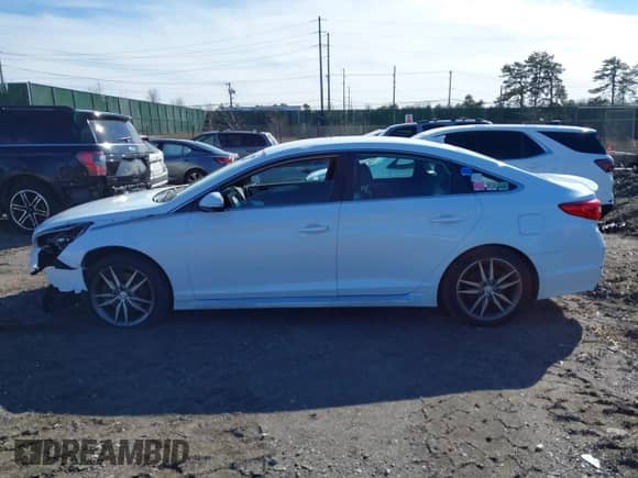 2017 Hyundai Sonata Sport with VIN 5NPE34AB3HH550120, listed as a IAAI auction lot 41603498 with 61,581 mi miles and . Bid and sale history available at DreamBid. Image 14.