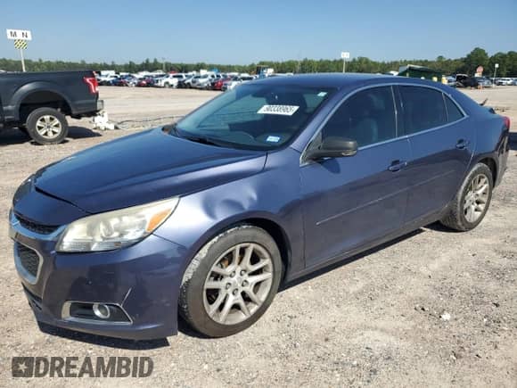 2015 Chevrolet Malibu LT with VIN 1G11C5SL1FF302993, listed as a Copart auction lot 90338965 with 160,649 mi miles and Clean title. Bid and sale history available at DreamBid. Image 1.