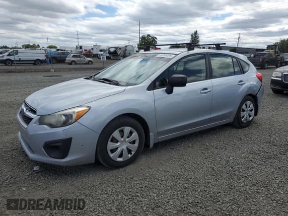 ✅ 2013 Subaru Impreza 2.0i • VIN: JF1GPAA61DG815233 • Лот: 69054405. Опубликован ранее на Copart с пробегом 157 680 миль. Бесплатный доступ к архиву аукционных продаж из США и подробный отчёт об истории автомобиля на DreamBid. Изображение 1.