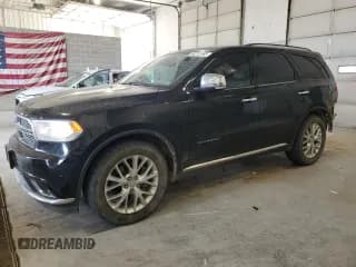 ✅ 2014 Dodge Durango Citadel • VIN: 1C4RDJEG1EC345292 • Lot: 80712465. Wystawiony na Copart z przebiegiem 124 016 mil. Bezpłatny archiwum sprzedaży aukcyjnych z USA i szczegółowy raport historii pojazdu na DreamBid. Zdjęcie 1.
