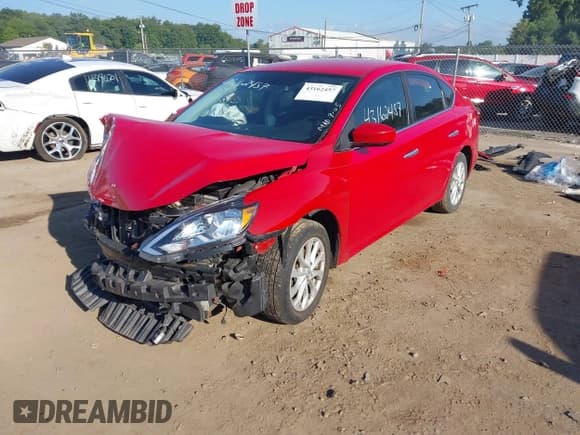 ✅ 2018 Nissan Sentra SV • VIN: 3N1AB7AP9JL616662 • Лот: 43162457. Опубликован ранее на IAAI с пробегом 94 755 миль. Бесплатный доступ к архиву аукционных продаж из США и подробный отчёт об истории автомобиля на DreamBid. Изображение 2.