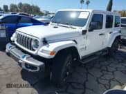 ✅ 2024 Jeep Wrangler Sahara • VIN: 1C4RJXP62RW255492 • Lot: 43407205. Listed on IAAI with 15,649 mi. Free auction sales archive from the USA and detailed vehicle history report at DreamBid. Image 2.