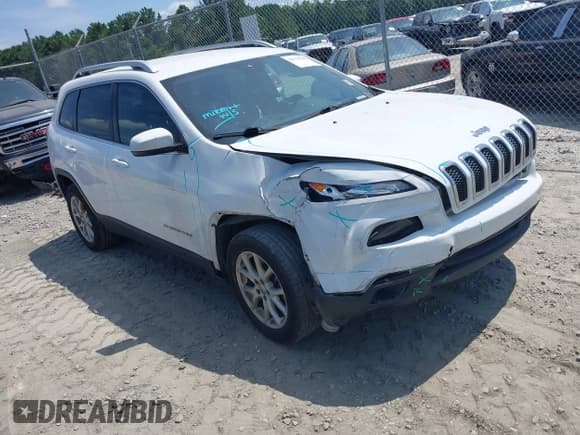 ✅ 2018 Jeep Cherokee Latitude Plus • VIN: 1C4PJLLB7JD538506 • Lot: 42616338. Listed on IAAI with 142,892 mi. Free auction sales archive from the USA and detailed vehicle history report at DreamBid. Image 1.
