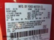 ✅ 2021 Ford Mustang Mach-E California Route 1 • VIN: 3FMTK2R79MMA09748 • Lot: 84749295. Listed on Copart with 48,268 mi. Free auction sales archive from the USA and detailed vehicle history report at DreamBid. Image 12.