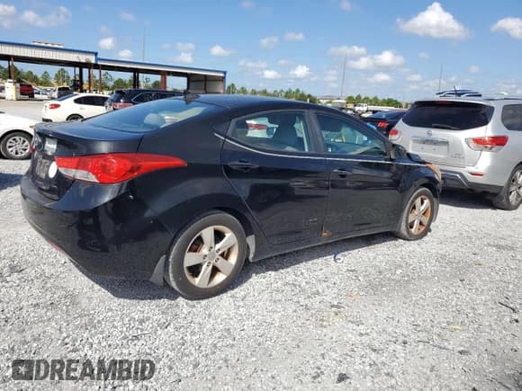 ✅ 2013 Hyundai Elantra GLS • VIN: KMHDH4AE1DU545369 • Lot: 84966905. Listed on Copart with 206,106 mi. Free auction sales archive from the USA and detailed vehicle history report at DreamBid. Image 3.
