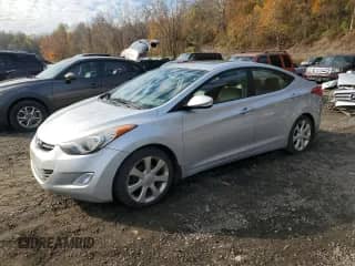 2013 Hyundai Elantra Limited with VIN 5NPDH4AEXDH190040, listed as a Copart auction lot 91018775 with 152,162 mi miles and Clean title. Bid and sale history available at DreamBid. Image 1.