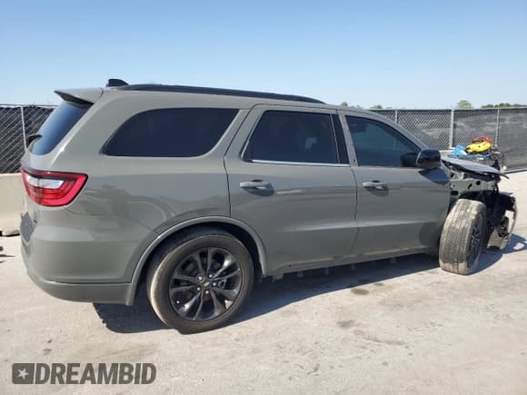 ✅ 2023 Dodge Durango GT • VIN: 1C4RDHDGXPC624950 • Lot: 52185795. Wystawiony na Copart z przebiegiem 37 265 mil. Bezpłatny archiwum sprzedaży aukcyjnych z USA i szczegółowy raport historii pojazdu na DreamBid. Zdjęcie 3.