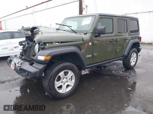 ✅ 2021 Jeep Wrangler Unlimited Willys • VIN: 1C4HJXDN5MW592125 • Lot: 40821100. Wystawiony na IAAI z przebiegiem 82 109 mil. Bezpłatny archiwum sprzedaży aukcyjnych z USA i szczegółowy raport historii pojazdu na DreamBid. Zdjęcie 2.