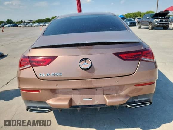 2022 Mercedes-Benz CLA 250 с VIN W1K5J4GB1NN249585, выставлен на аукционе Copart как лот 68383695 с пробегом 40 812 миль миль и Списание • Salvage title. История ставок и продаж доступна на DreamBid. Изображение 6.