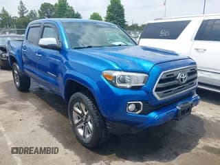 ✅ 2016 Toyota Tacoma Limited • VIN: 3TMGZ5AN1GM006215 • Lot: 42396364. Listed on IAAI with 141,445 mi. Free auction sales archive from the USA and detailed vehicle history report at DreamBid. Image 1.
