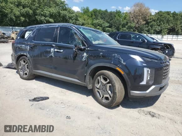 2023 Hyundai Palisade Limited с VIN KM8R54GE7PU566303, выставлен на аукционе Copart как лот 68743294 с пробегом 23 030 миль миль и Списание • Salvage title. История ставок и продаж доступна на DreamBid. Изображение 4.