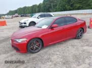 ✅ 2017 Alfa Romeo Giulia Ti • VIN: ZARFAECN4H7550340 • Lot: 42778836. Listed on IAAI with 83,043 mi. Free auction sales archive from the USA and detailed vehicle history report at DreamBid. Image 2.