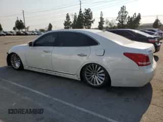 2014 Hyundai Equus Ultimate z VIN KMHGH4JH9EU074936, wystawiony jako Copart lot #67822645 z przebiegiem 102 807 mil mil oraz Szkoda całkowita • Salvage title. Historia ofert i sprzedaży dostępna na DreamBid. Obrazek 2.