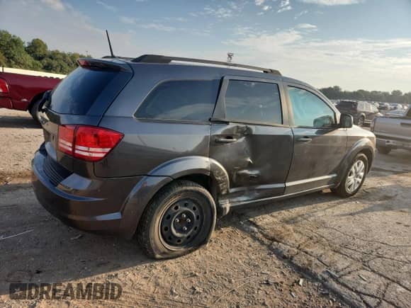 2018 Dodge Journey SE с VIN 3C4PDCAB4JT517598, выставлен на аукционе Copart как лот 80822075 с пробегом 151 943 миль миль и Списание • Salvage title. История ставок и продаж доступна на DreamBid. Изображение 3.