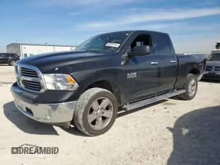 2015 Ram 1500 SLT with VIN 1C6RR7GG8FS664432, listed as a Copart auction lot 88701415 with 203,418 mi miles and Salvage title. Bid and sale history available at DreamBid. Image 1.