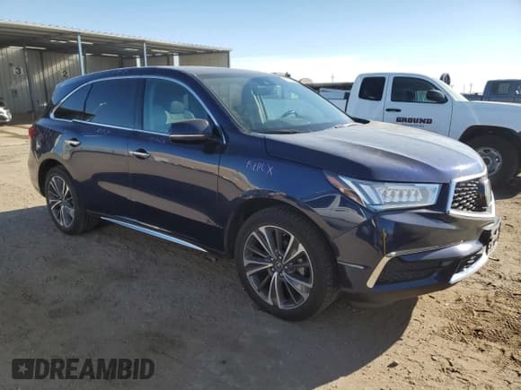 ✅ 2020 Acura MDX Technology • VIN: 5J8YD4H55LL010932 • Lot: 91579145. Listed on Copart with 72,803 mi. Free auction sales archive from the USA and detailed vehicle history report at DreamBid. Image 4.
