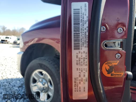 ✅ 2017 Ram 3500 Tradesman • VIN: 3C63R3CJ5HG596908 • Lot: 50167045. Wystawiony na Copart z przebiegiem 78 253 mil. Bezpłatny archiwum sprzedaży aukcyjnych z USA i szczegółowy raport historii pojazdu na DreamBid. Zdjęcie 14.